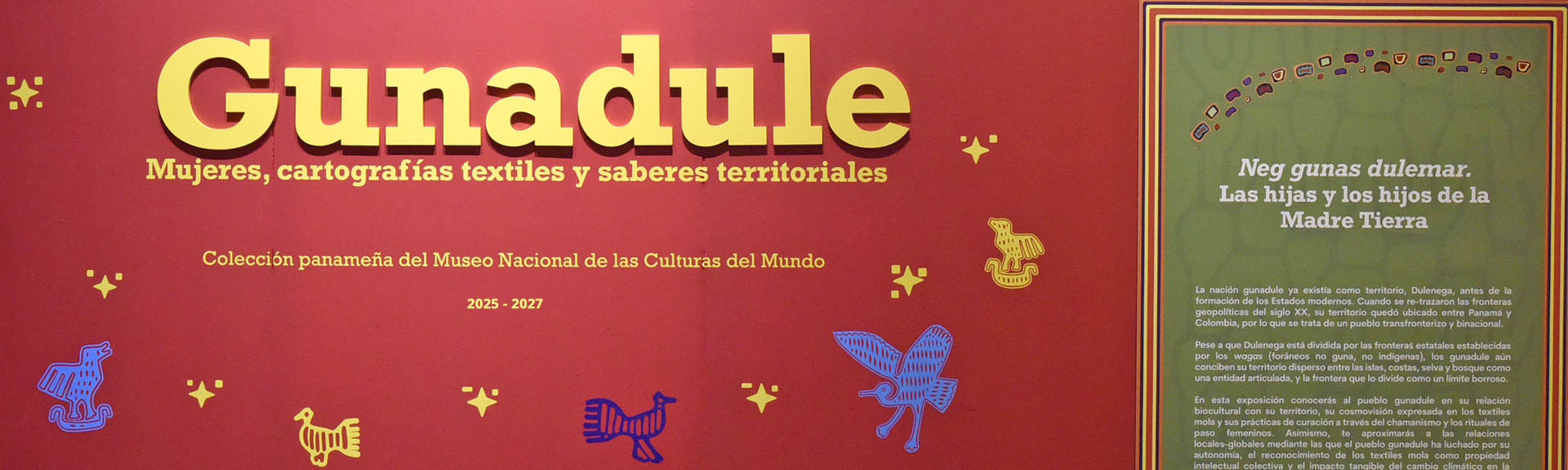 Gunadule. Mujeres, cartografías textiles y saberes territoriales